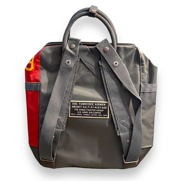 Tuskegee Airmen Red Tails Backpack WWII Aviation - Picture 6 of 9